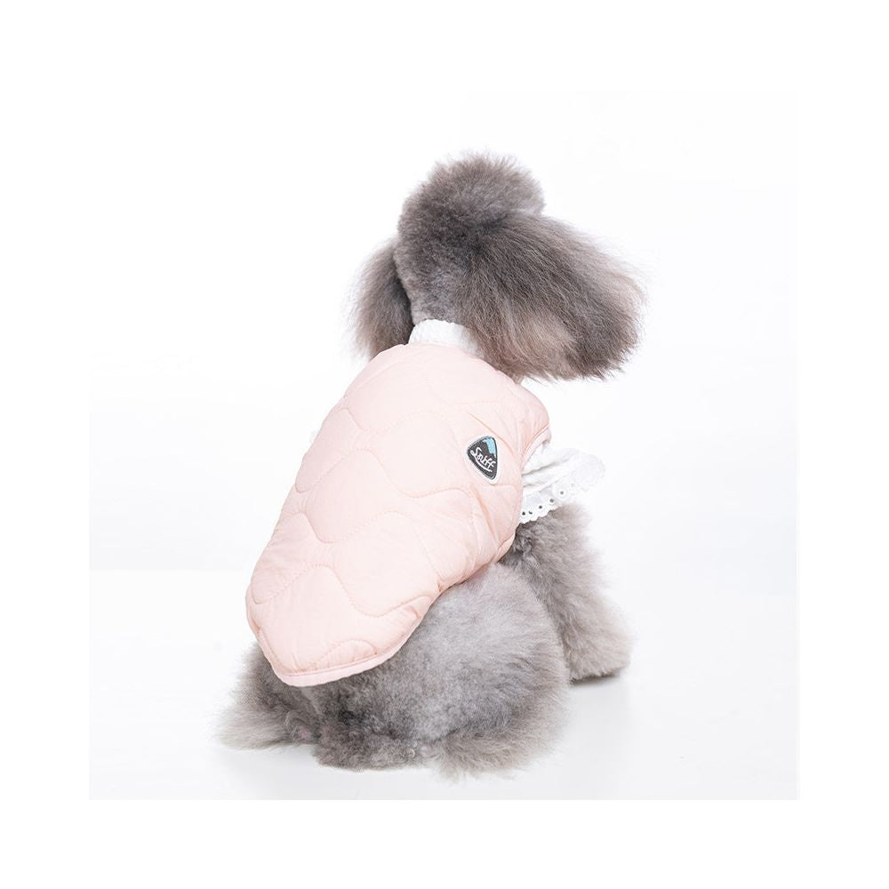 Sniff Pet Dog Cat Autumn and Winter Clothes Quilted Cotton Pet Cotton Vest Teddy Bear Small and Medium sized Dog Clothes image 3