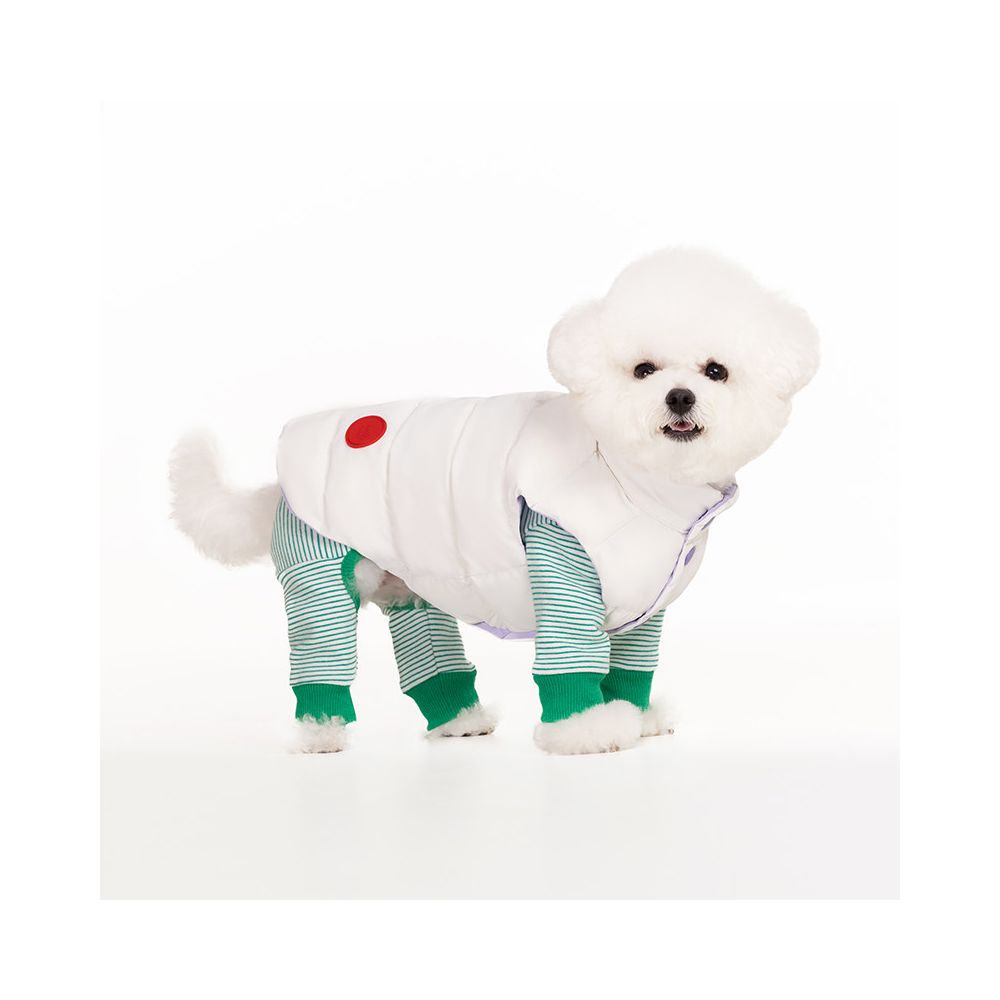 Sniff pet dog cat autumn and winter double sided cotton vest teddy bear Schnauzer small and medium sized dog clothes image 4