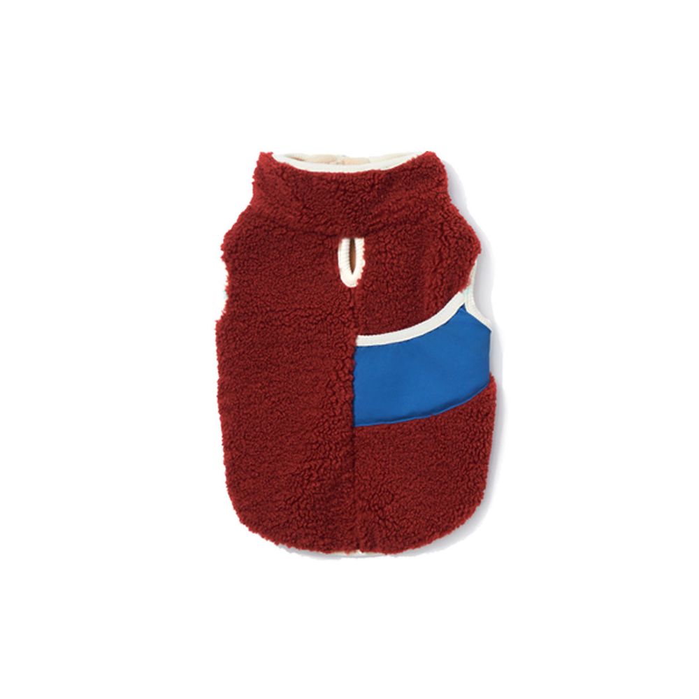Sniff pet dog cat autumn and winter clothes double layer velvet warm vest teddy bear small and medium sized dog clothes image 5