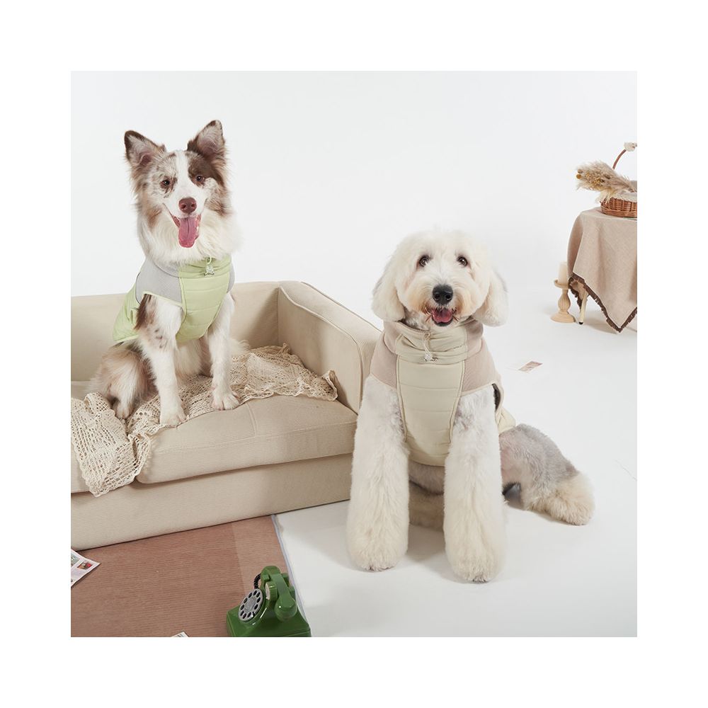 Sniff pet dog cat autumn and winter clothes windproof convenient and warm clothing Teddy Bear large medium and small dog clothes image 1