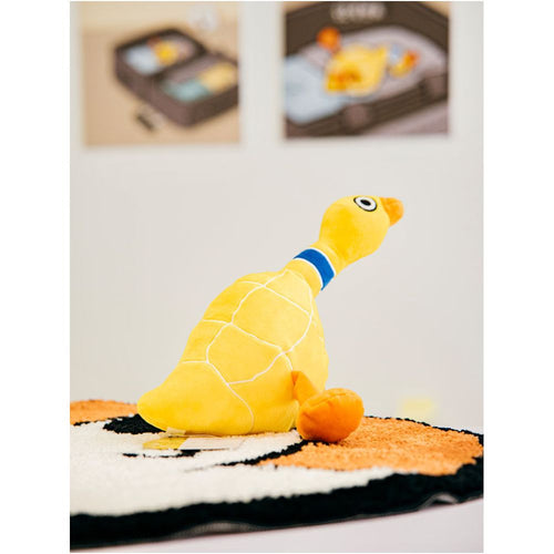 Pet dog plush paper bite sound toy fun little yellow duck big sheep BOBO comic book collaboration image 0