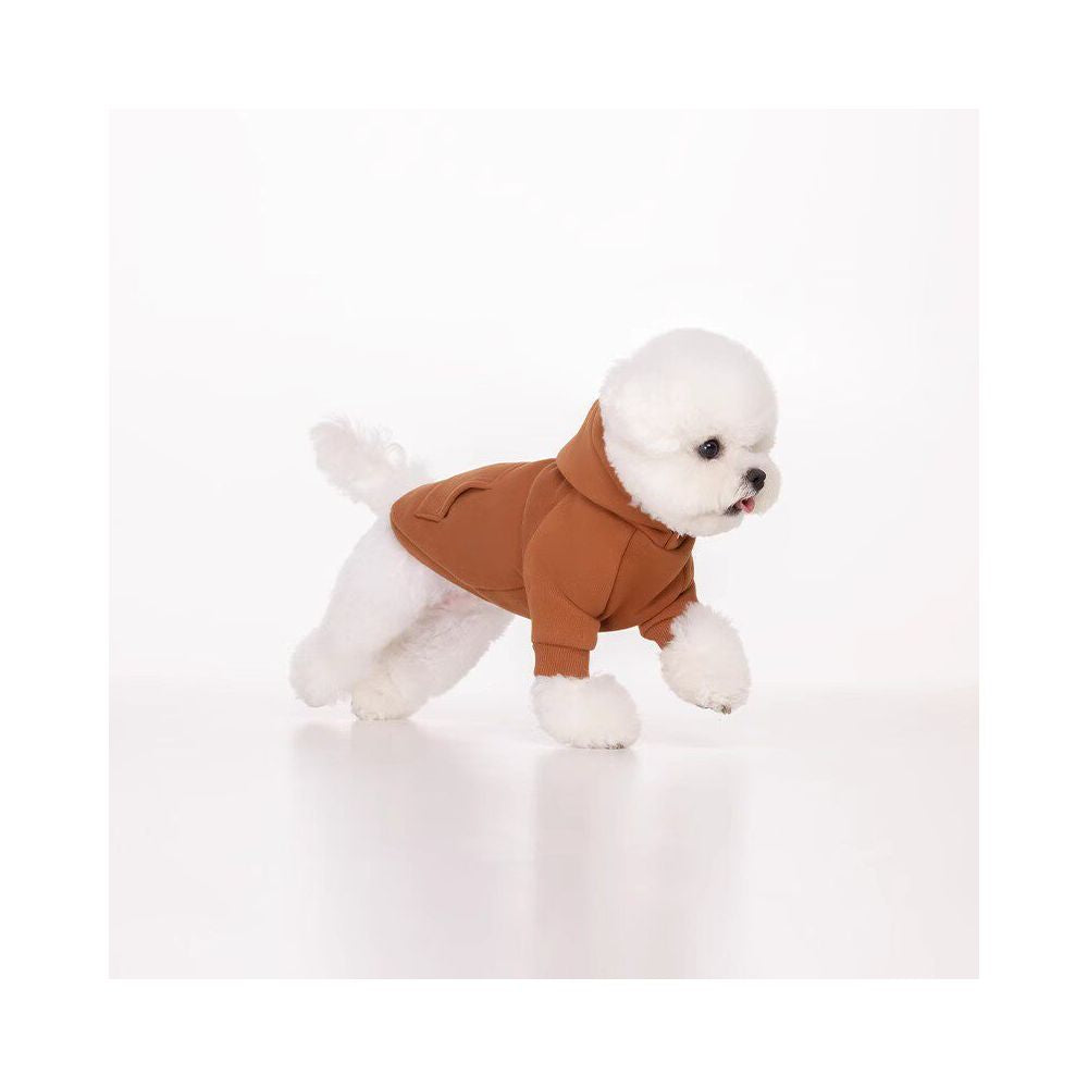 Sniff Pet Dog Cat Spring Clothes Two Leg Hoodie Teddy Bear Schnauzer Small and Medium sized Dog Clothes image 1