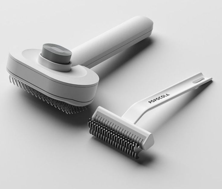 Deshedding Brush for Cats & Dogs